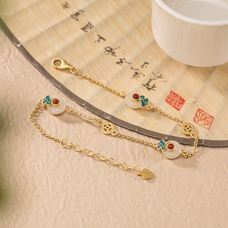 Delicaat ambachtelijke Zilveren Armband