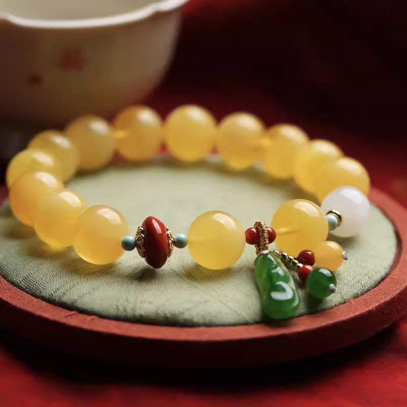 Delicaat ambachtelijke Gouden Armband