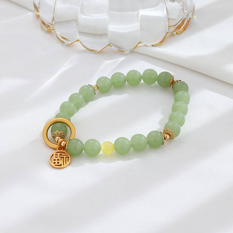 Handgemaakte vintage Zilveren Armband