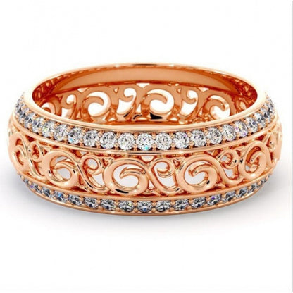 Handgemaakte vintage Gouden Armband