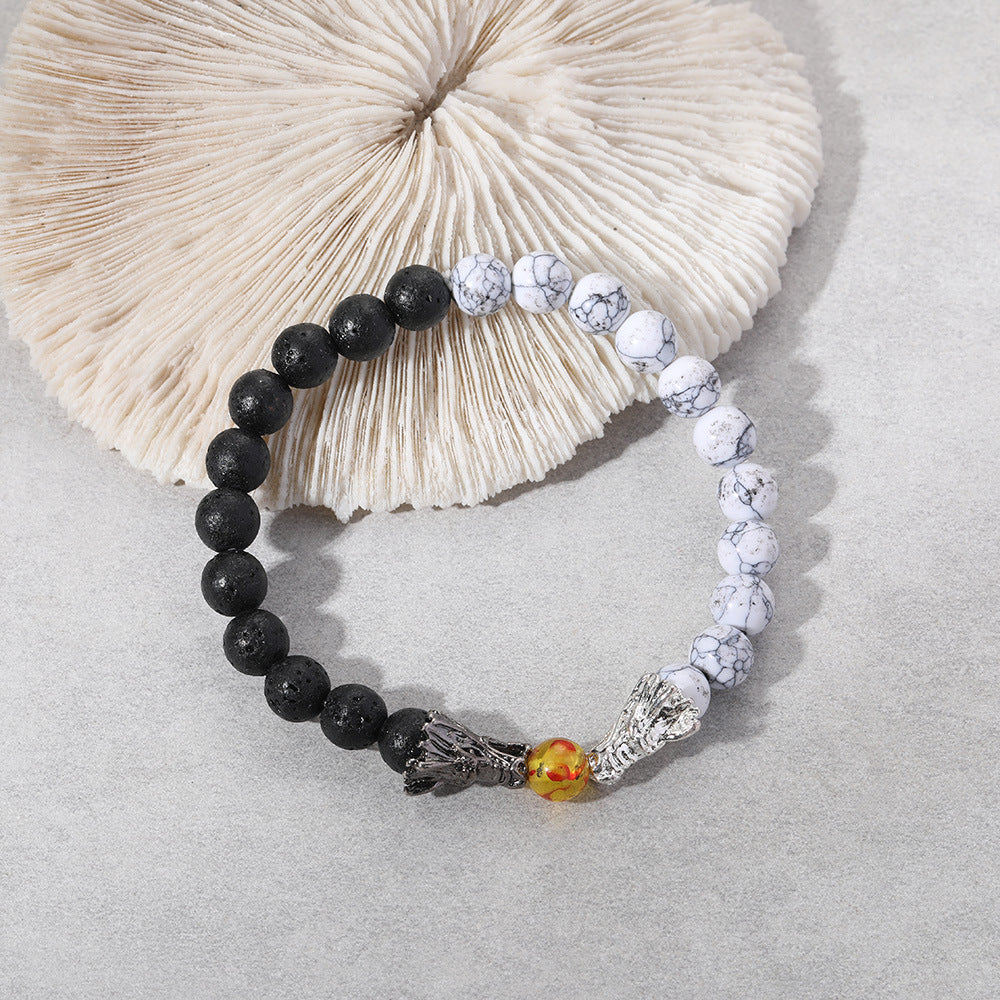 Handgemaakte vintage Parel Armband