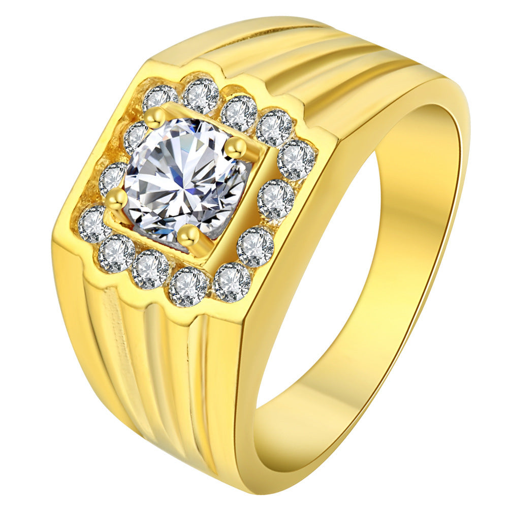 Charmante Gouden Ring voor elke gelegenheid