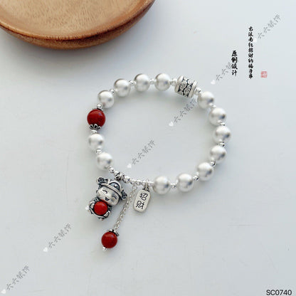 Delicaat ambachtelijke Zilveren Armband