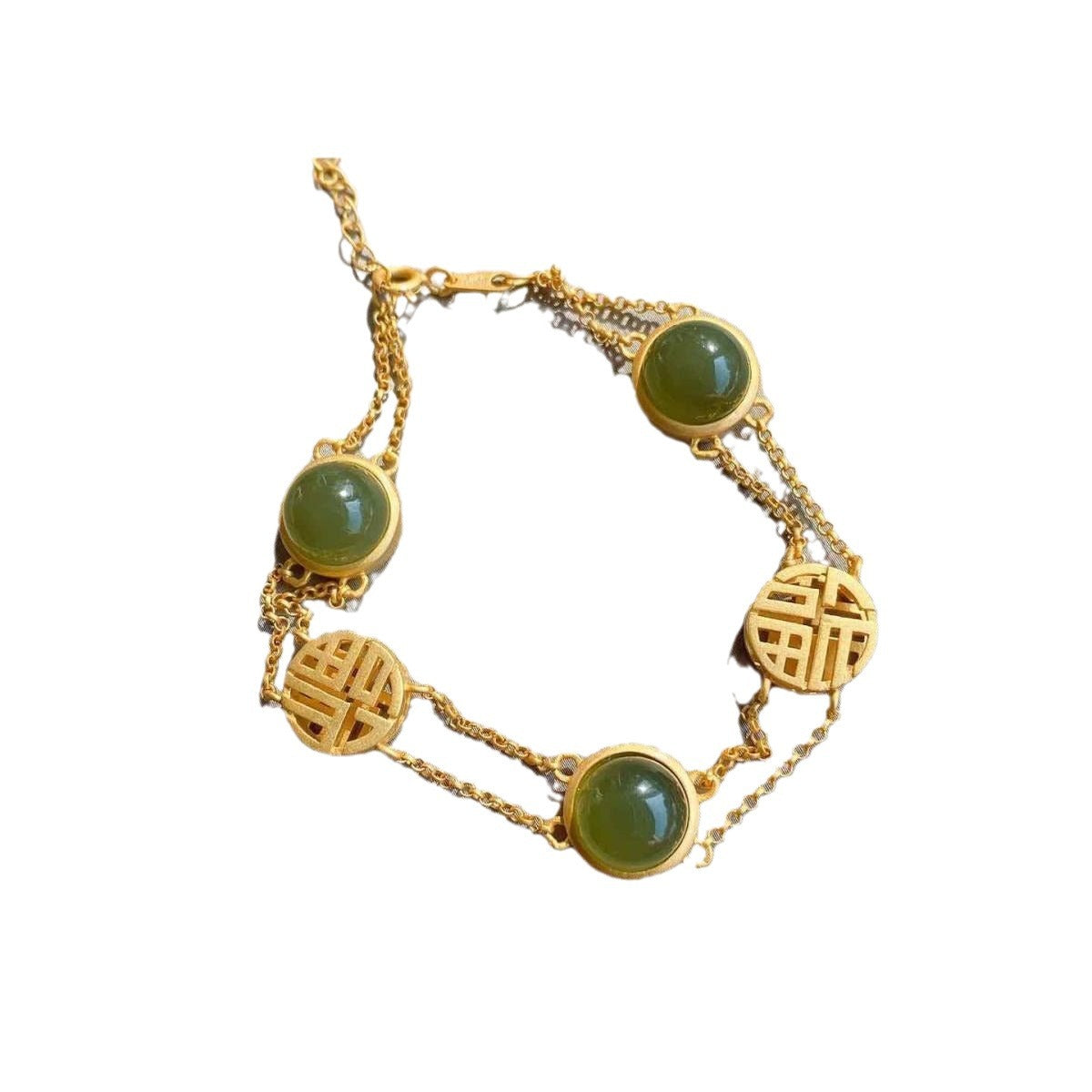 Delicaat ambachtelijke Gouden Armband