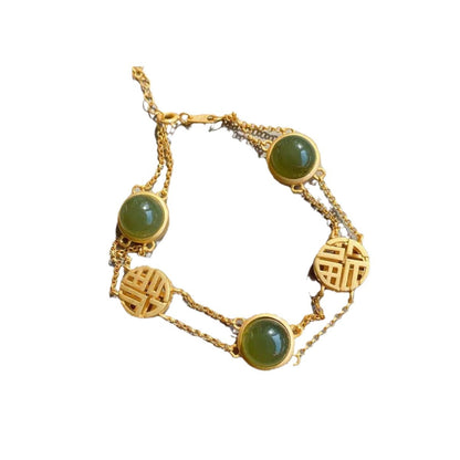 Delicaat ambachtelijke Gouden Armband