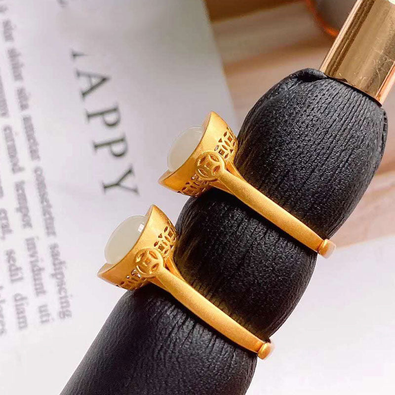 Charmante Gouden Ring voor elke gelegenheid