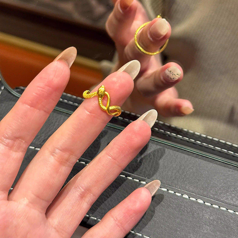 Charmante Gouden Ring voor elke gelegenheid