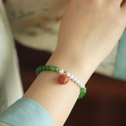 Prachtige Parel Armband met unieke stijl