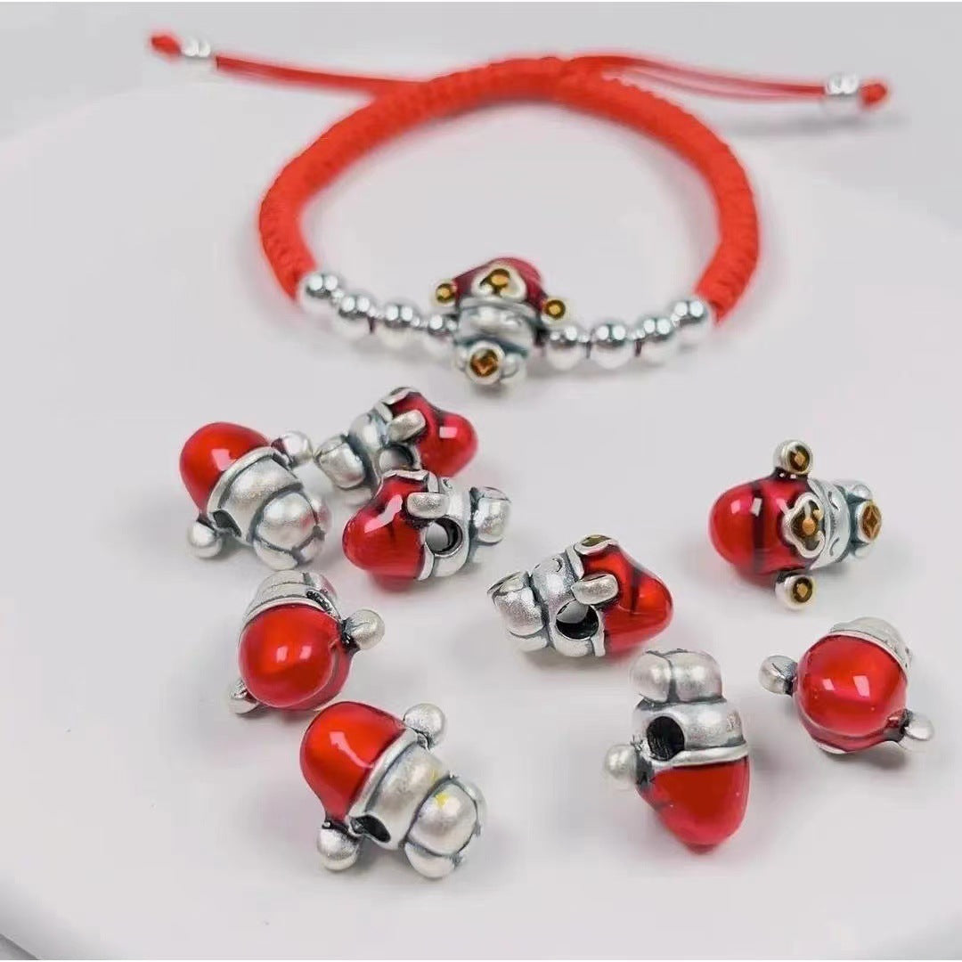 Handgemaakte vintage Zilveren Armband