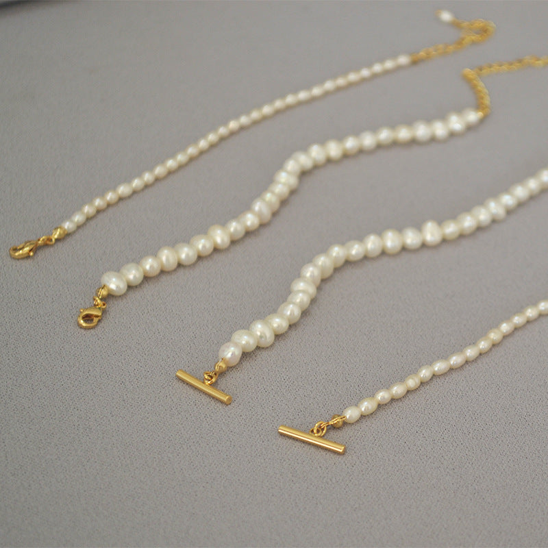 Handgemaakte vintage Parel Armband