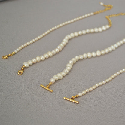 Handgemaakte vintage Parel Armband