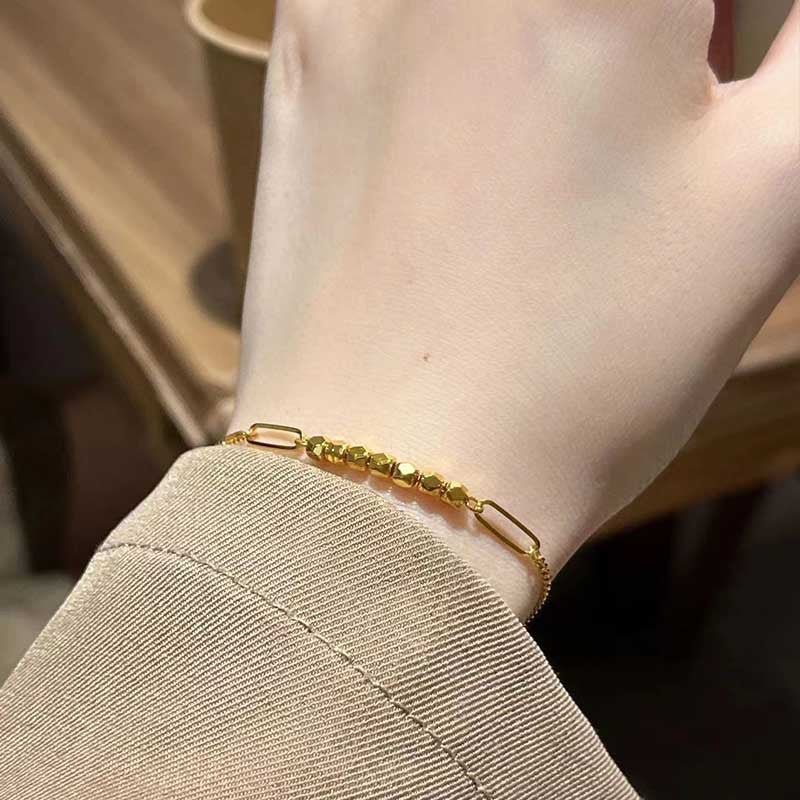 Prachtige Gouden Armband met unieke stijl