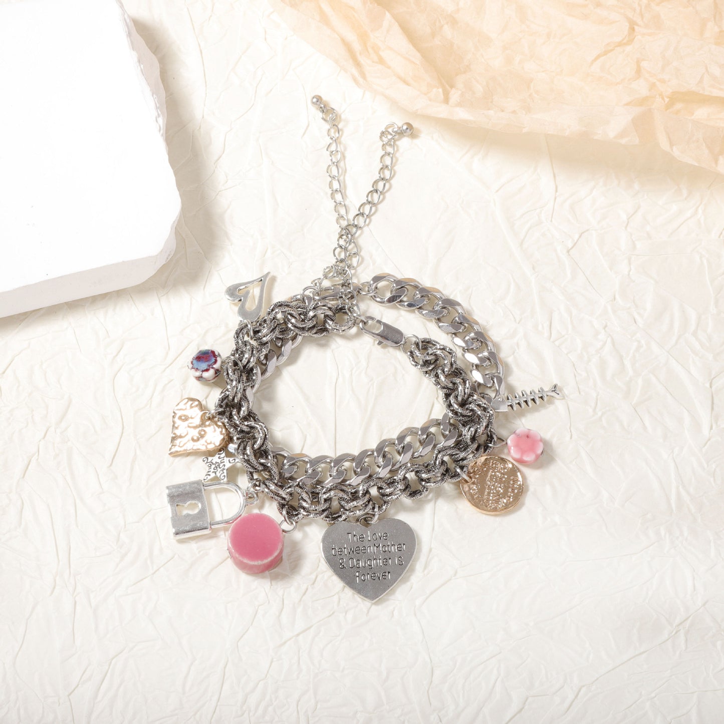 Elegante Zilveren Armband voor elke gelegenheid