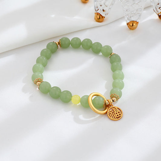 Handgemaakte vintage Zilveren Armband