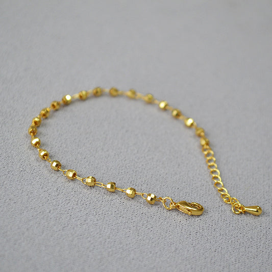 Delicaat ambachtelijke Gouden Armband