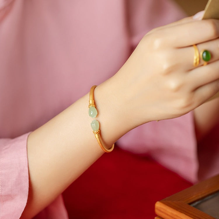 Prachtige Gouden Armband met unieke stijl