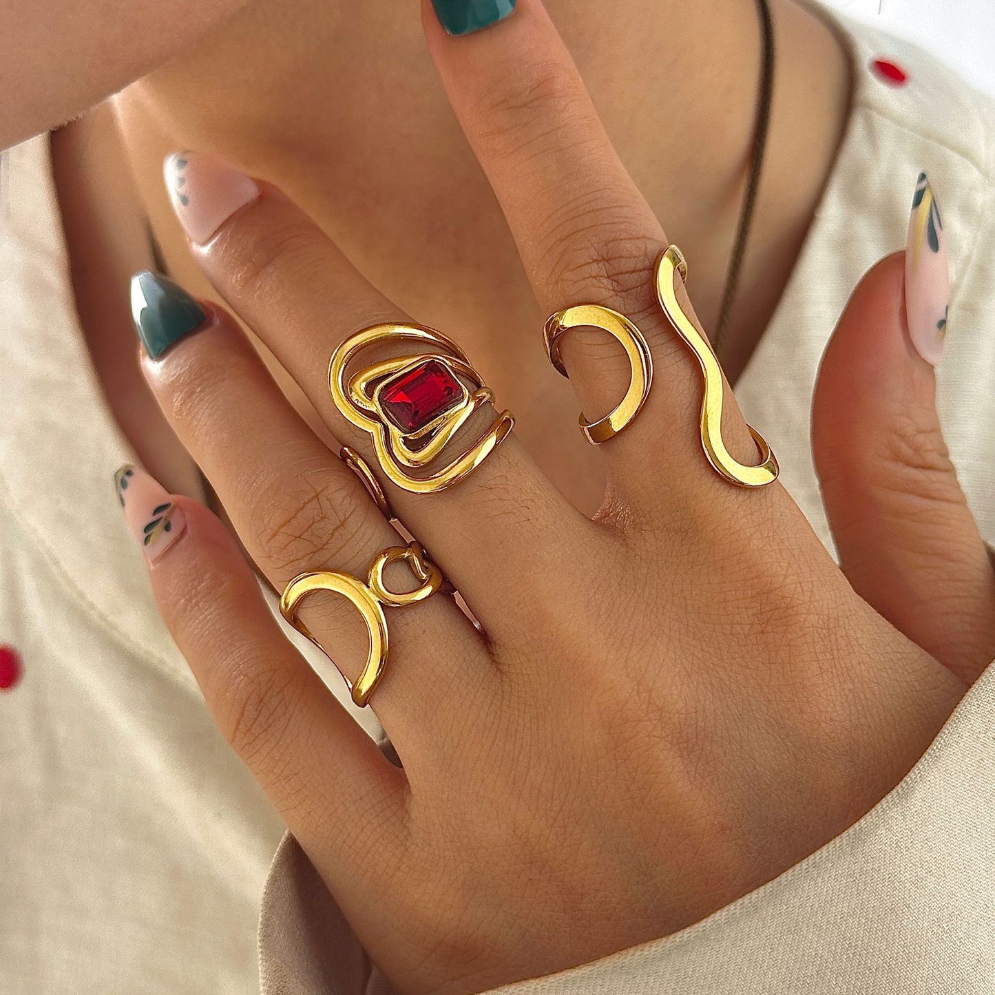 Schitterende Gouden Armband voor dagelijks gebruik