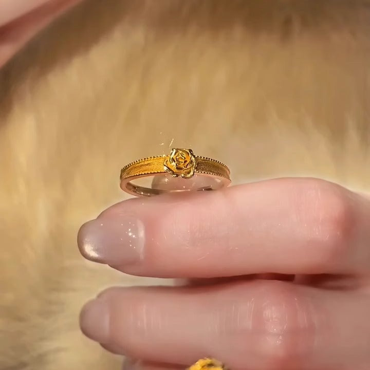 Charmante Gouden Ring voor elke gelegenheid