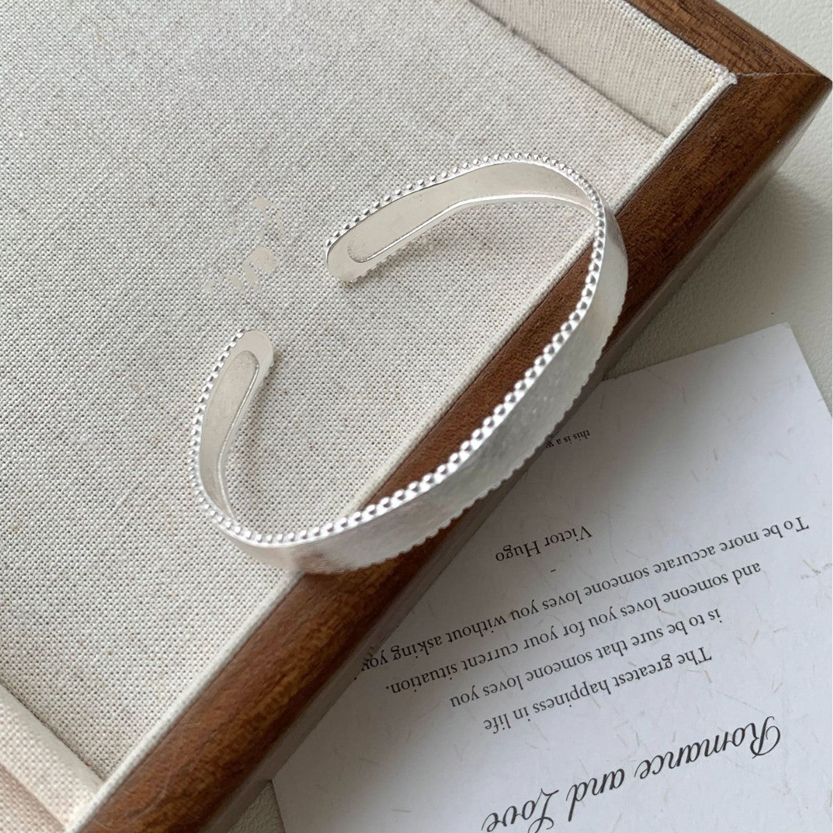 Romantische Zilveren Armband voor speciale momenten