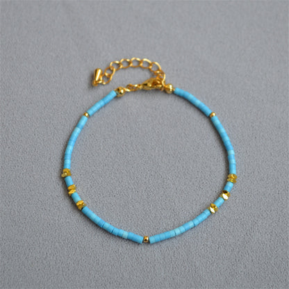 Handgemaakte vintage Zilveren Armband