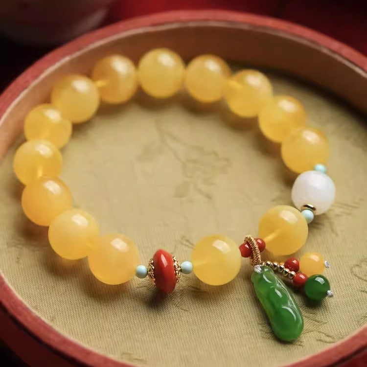 Delicaat ambachtelijke Gouden Armband