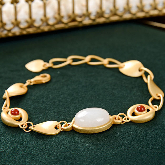 Delicaat ambachtelijke Gouden Armband