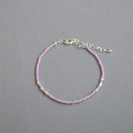 Handgemaakte vintage Zilveren Armband