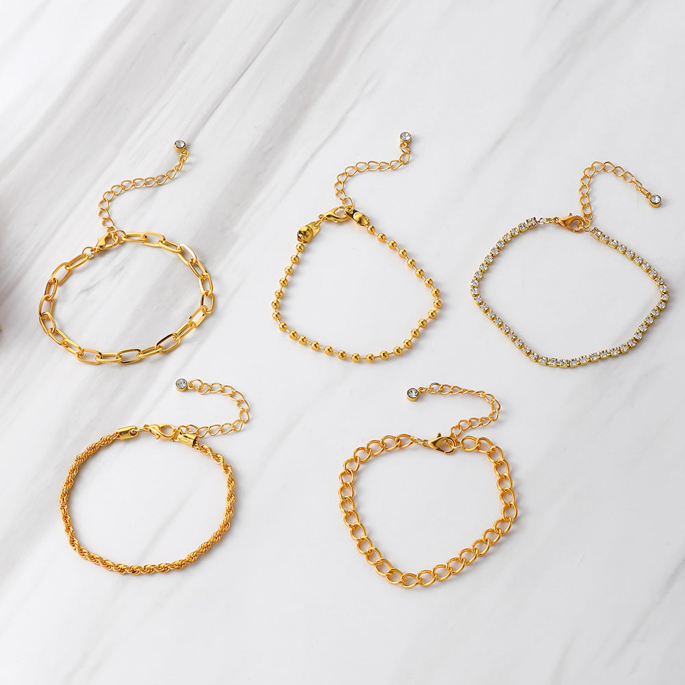 Prachtige Gouden Armband met unieke stijl