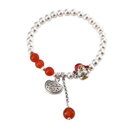 Handgemaakte vintage Parel Armband