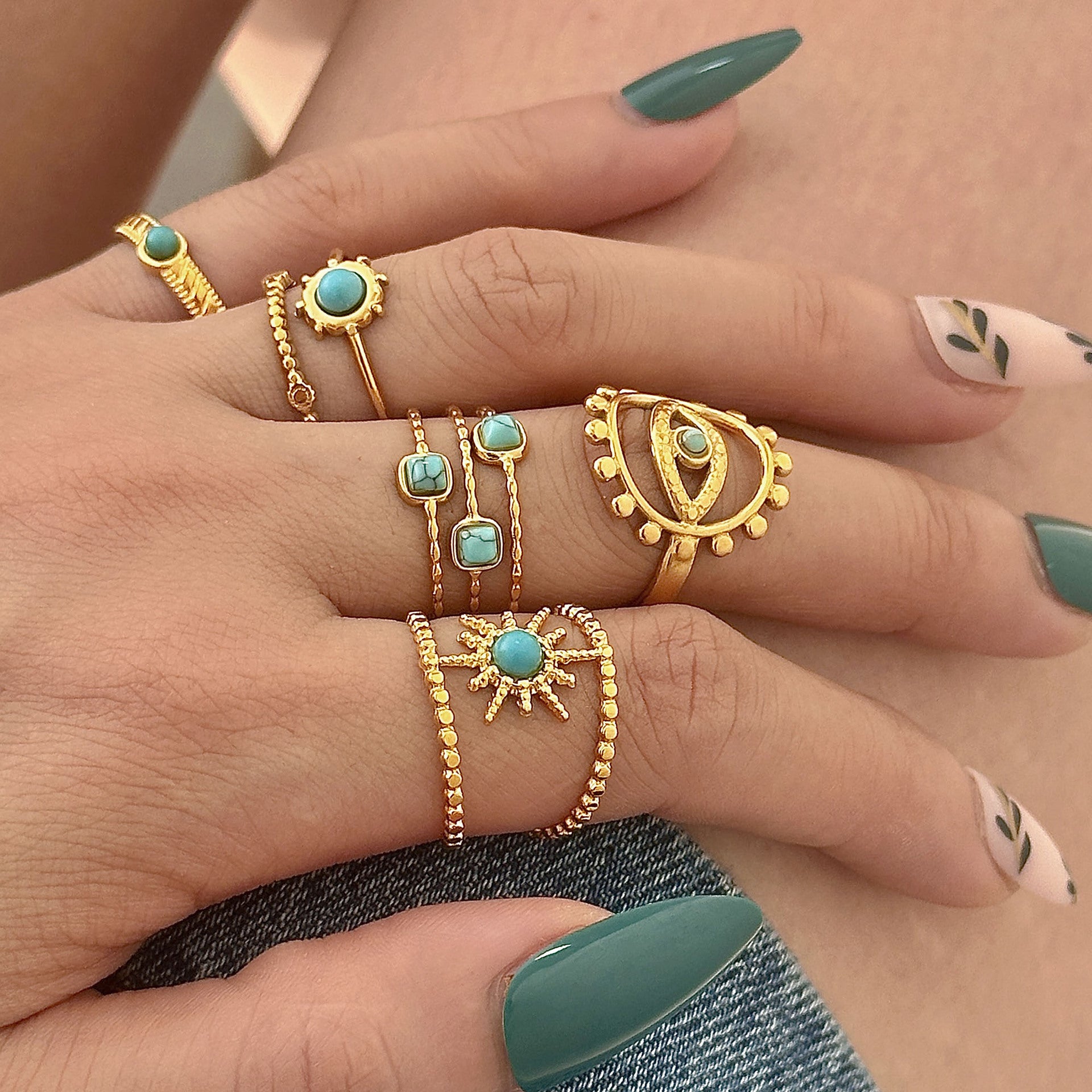 Charmante Gouden Ring voor elke gelegenheid