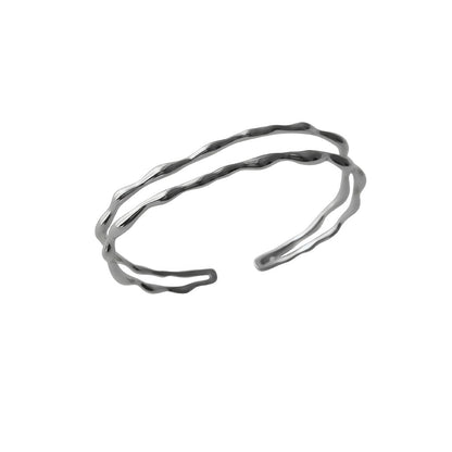 Handgemaakte vintage Gouden Armband