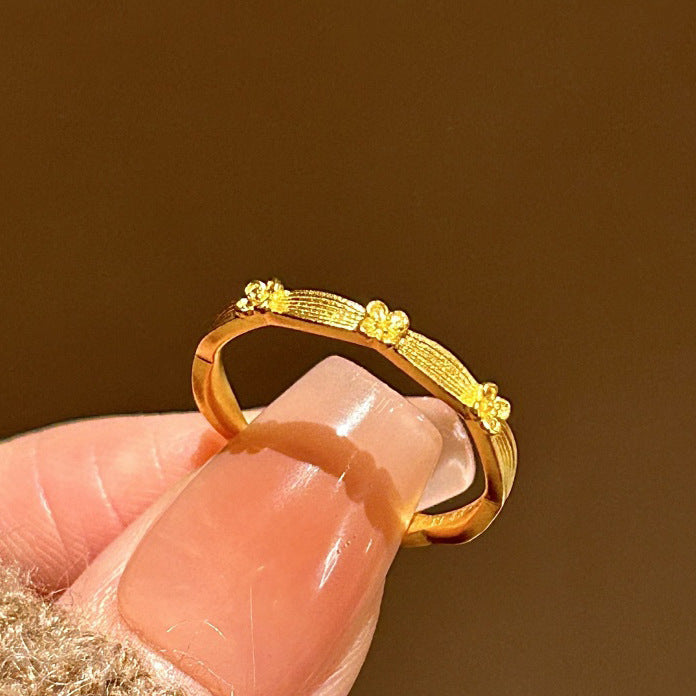 Charmante Gouden Ring voor elke gelegenheid