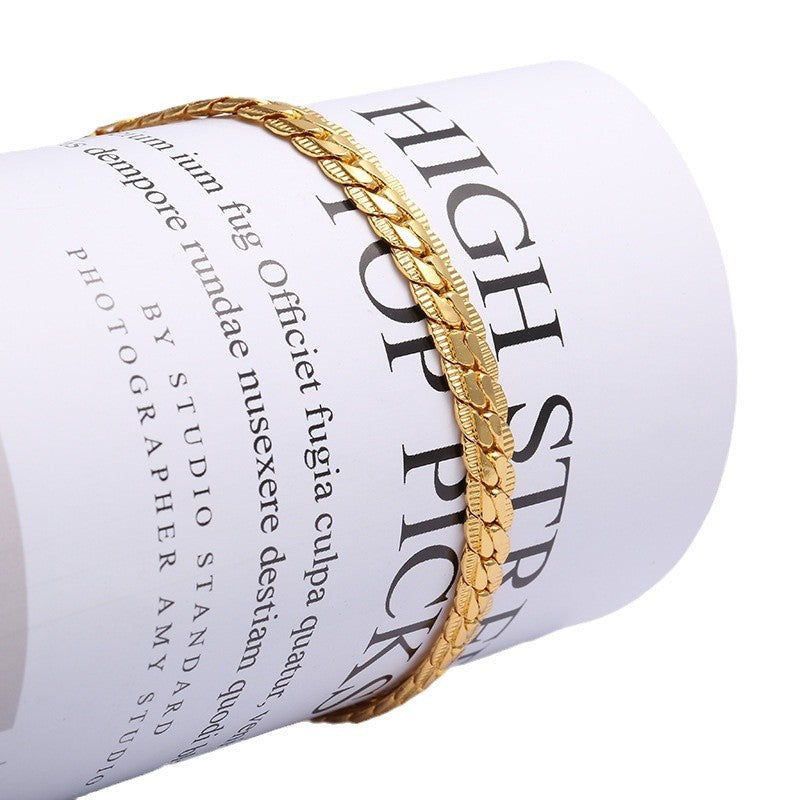 Klassieke Gouden Armband met tijdloze uitstraling