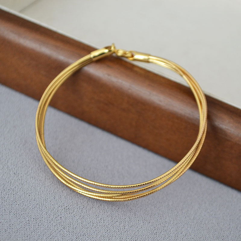 Schitterende Gouden Armband voor dagelijks gebruik