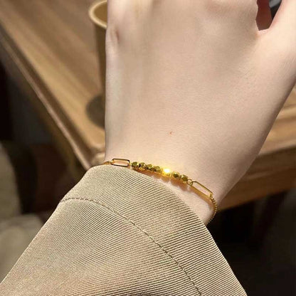 Prachtige Gouden Armband met unieke stijl