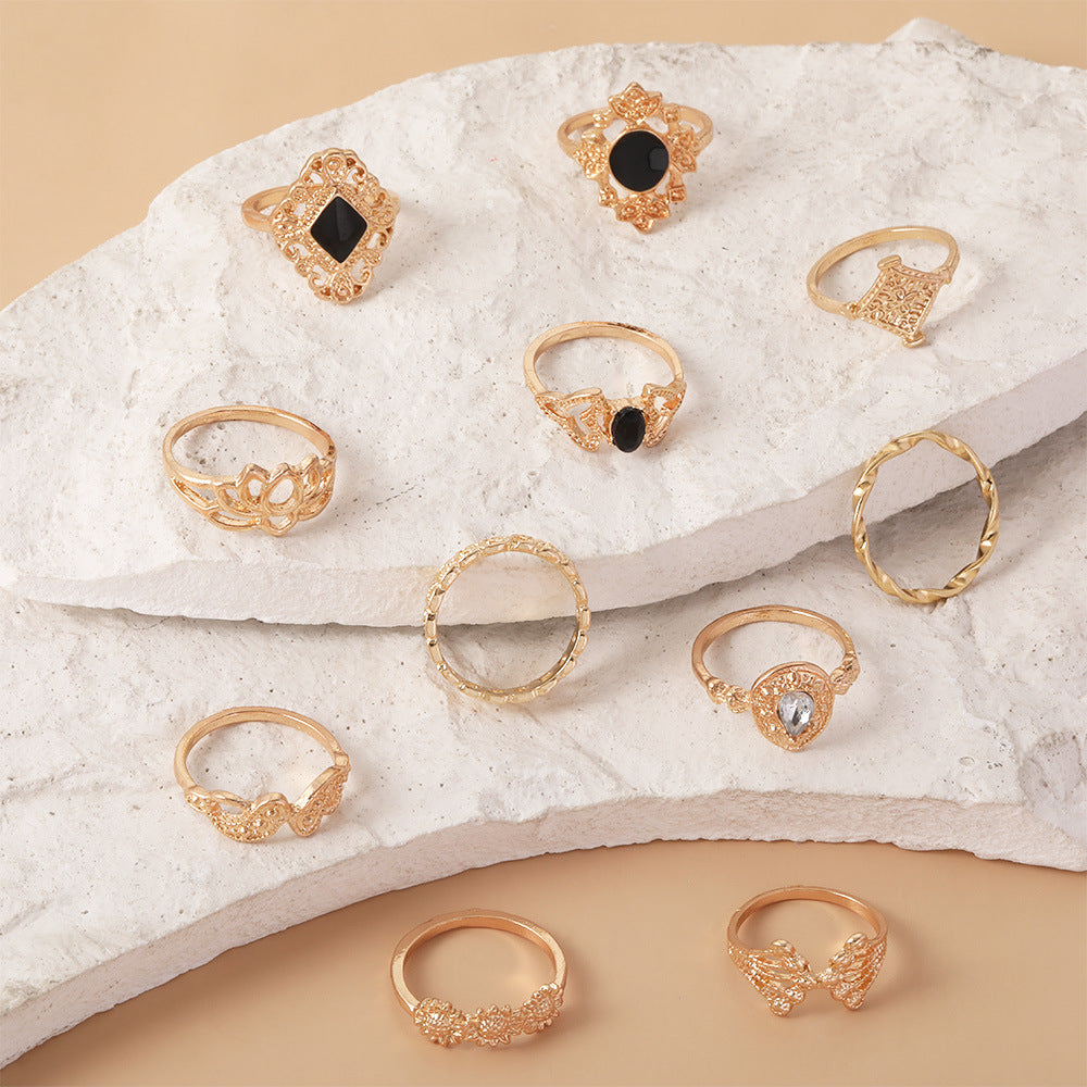 Charmante Gouden Ring voor elke gelegenheid