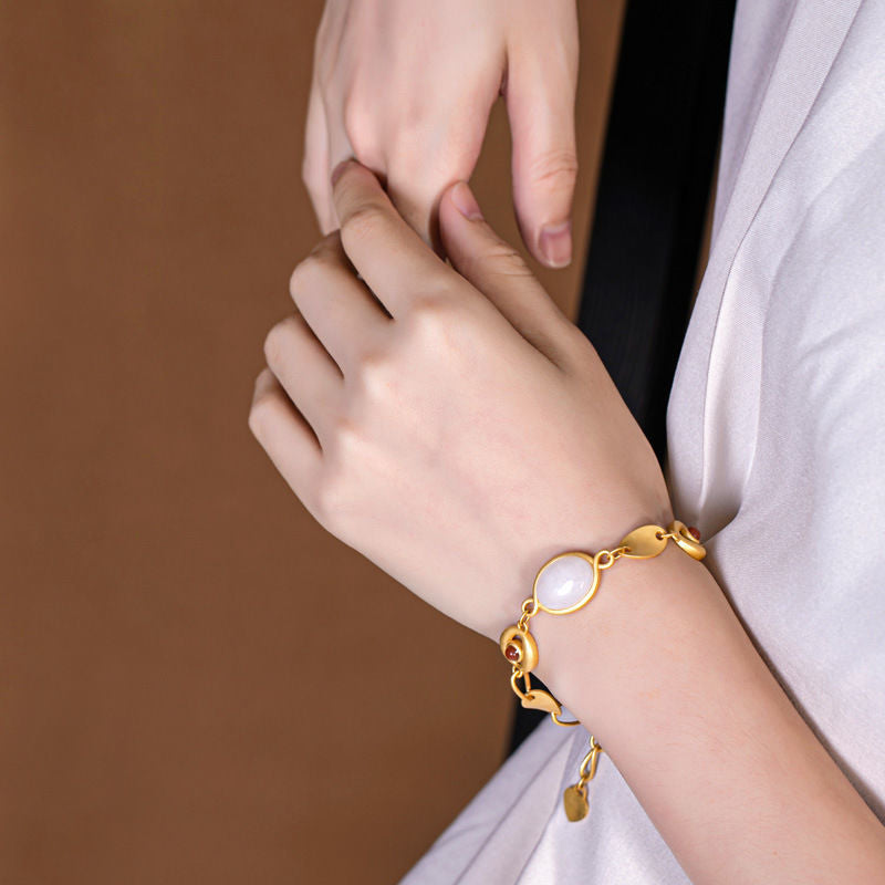 Delicaat ambachtelijke Gouden Armband