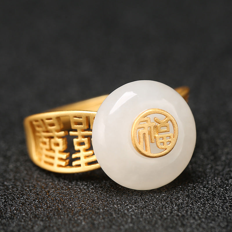 Charmante Gouden Ring voor elke gelegenheid