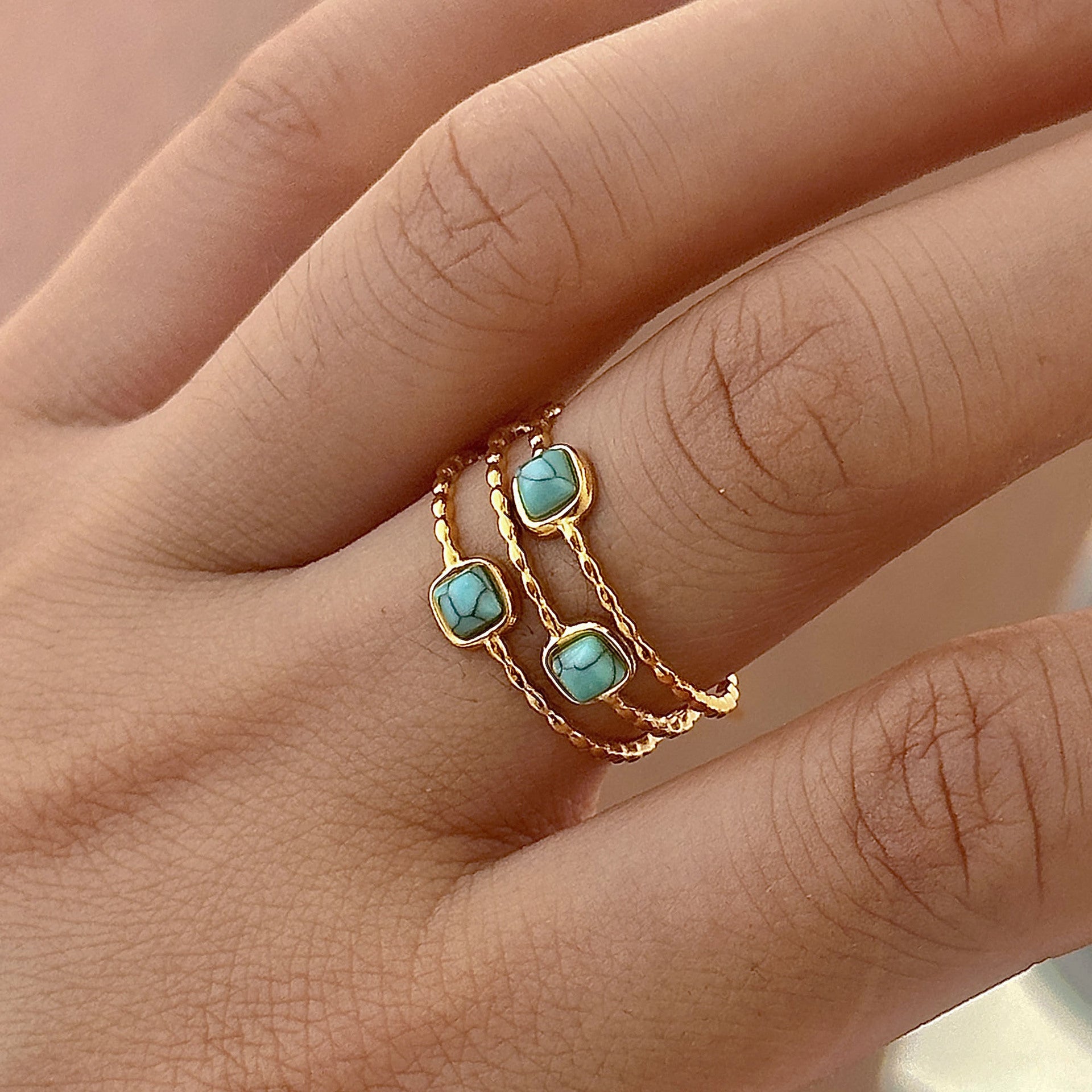 Charmante Gouden Ring voor elke gelegenheid