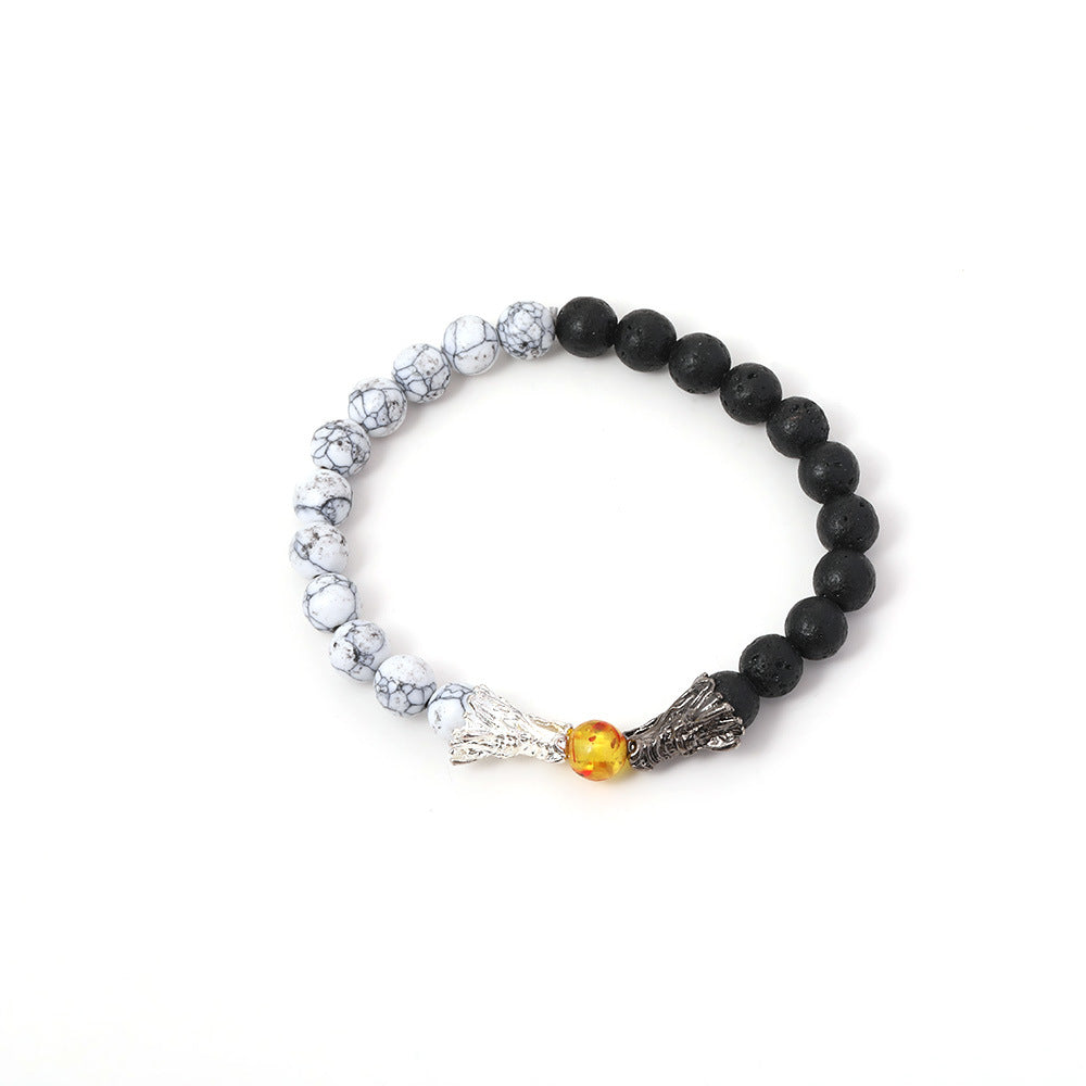 Handgemaakte vintage Parel Armband