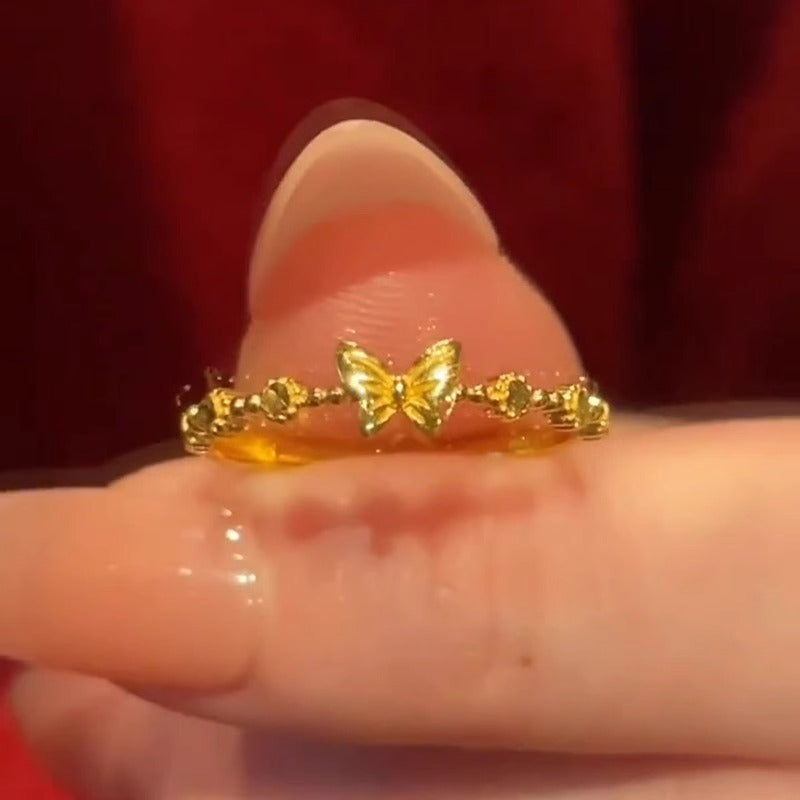 Charmante Gouden Ring voor elke gelegenheid