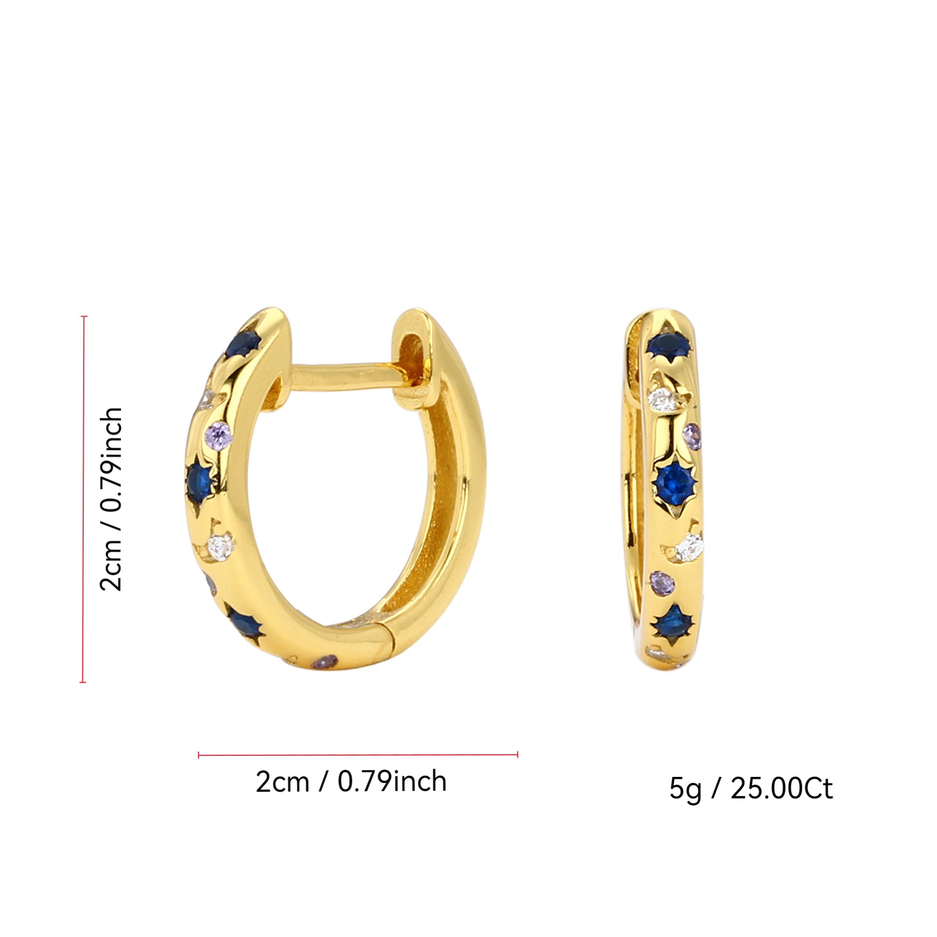 A Must-Have - Delicaat ambachtelijke Gouden Oorbel