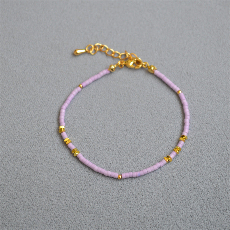 Handgemaakte vintage Zilveren Armband