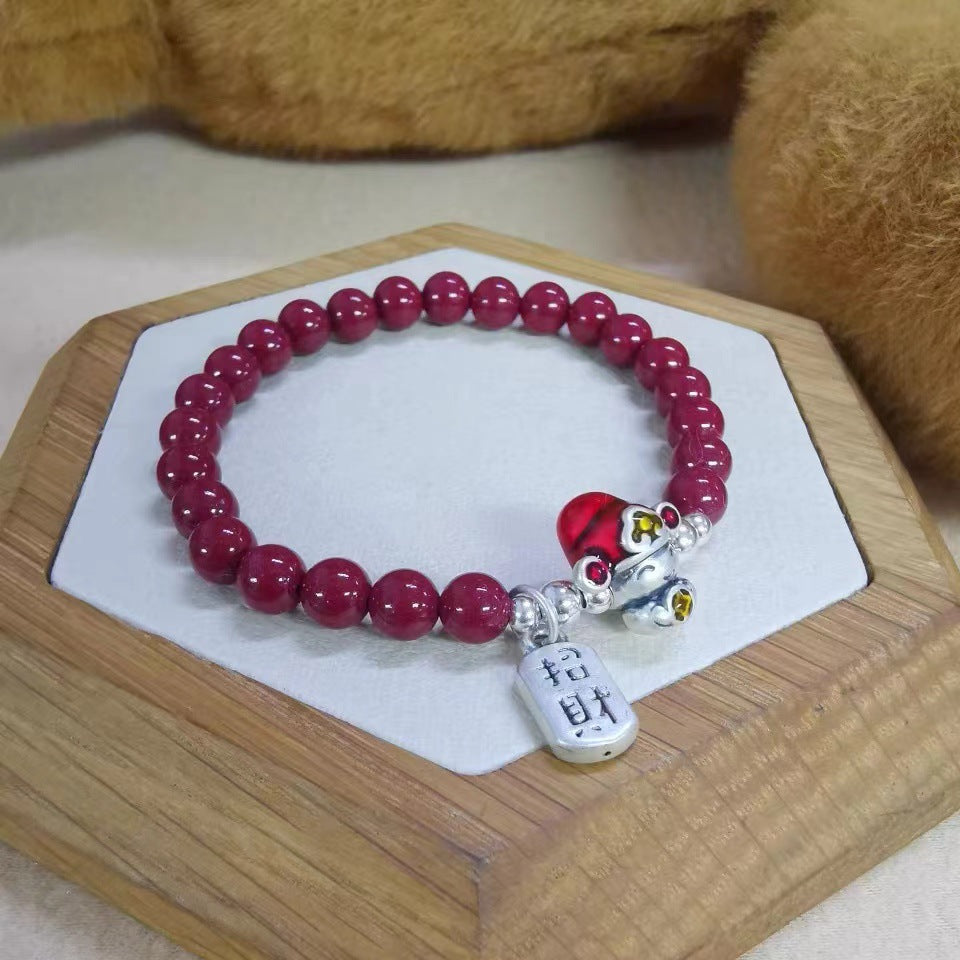 Prachtige Zilveren Armband met unieke stijl