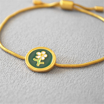 Schitterende Gouden Armband voor dagelijks gebruik