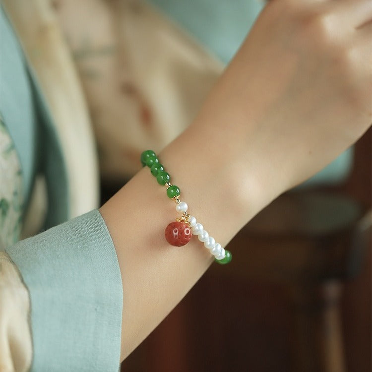 Prachtige Parel Armband met unieke stijl