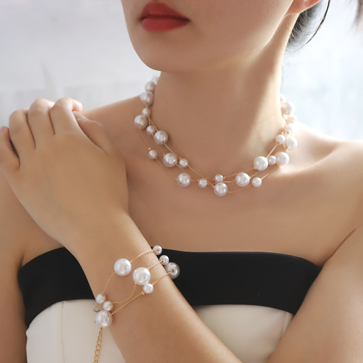 Charmante Parel Armband voor elke gelegenheid