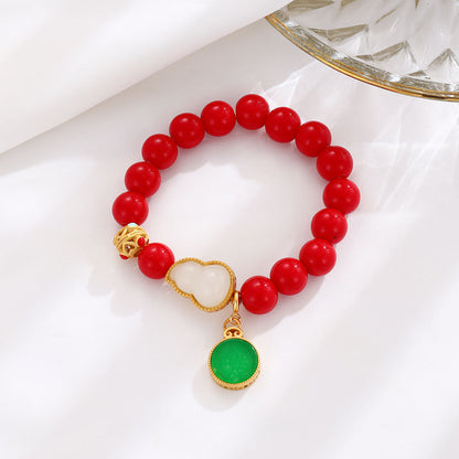 Handgemaakte vintage Zilveren Armband