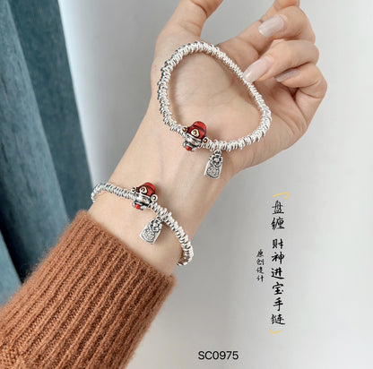 Delicaat ambachtelijke Zilveren Armband