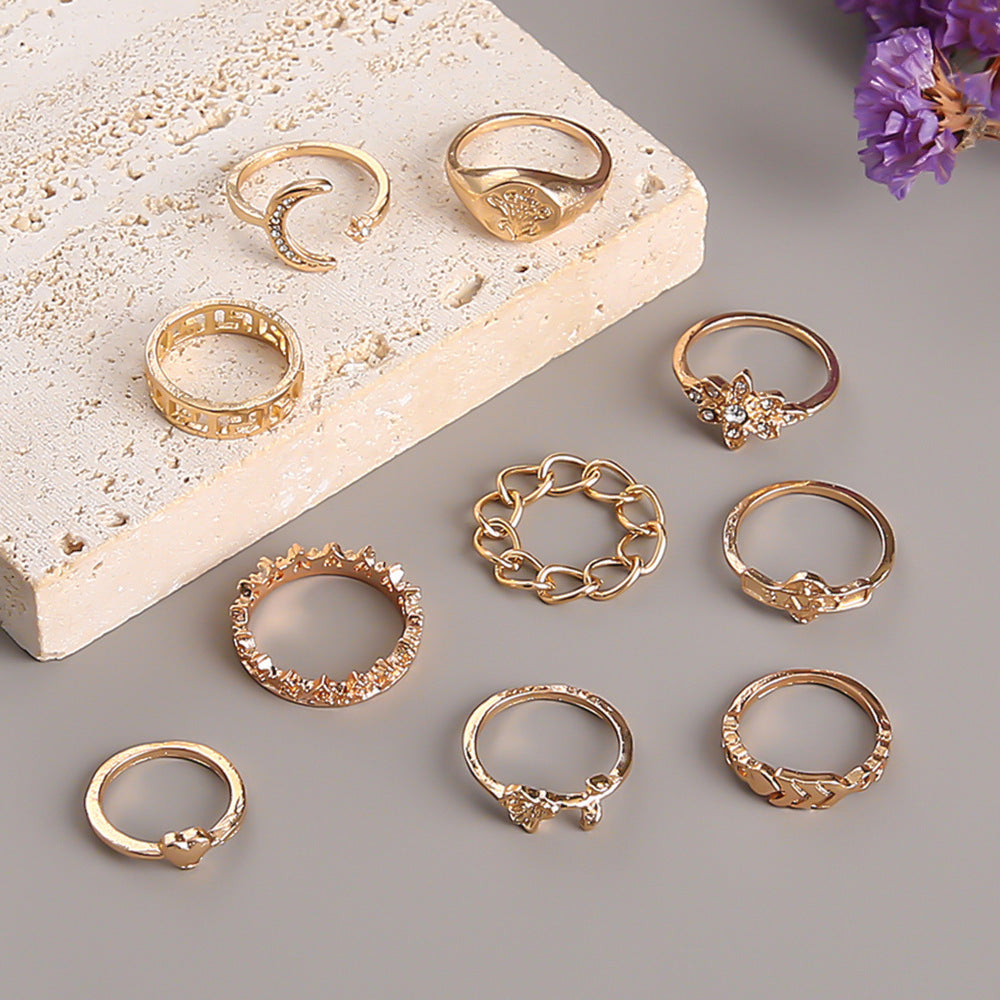 Charmante Gouden Ring voor elke gelegenheid